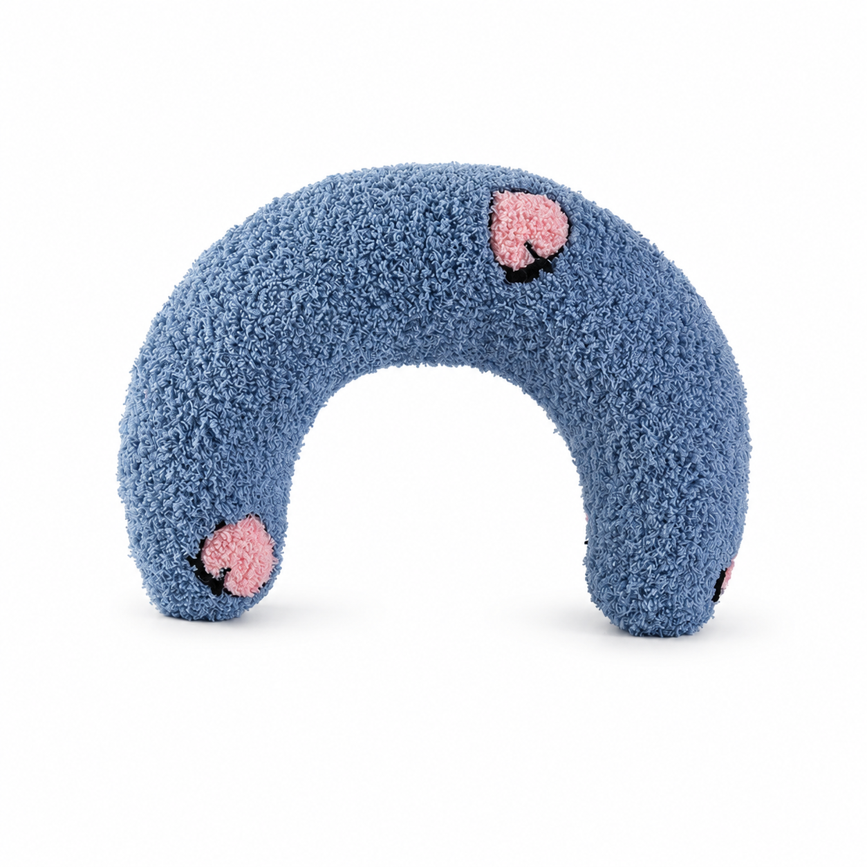 U-Shaped Cat Pillow – Soft Plush Neck Support Bed