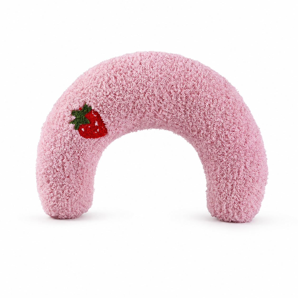 U-Shaped Cat Pillow – Soft Plush Neck Support Bed