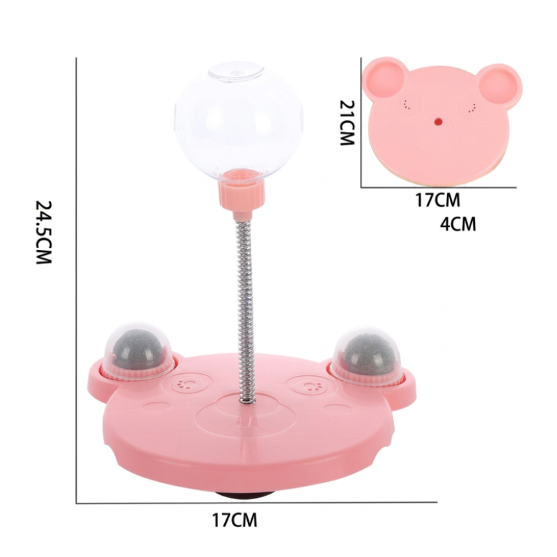 Interactive Cat Treat Ball – Slow Feeder Puzzle Toy